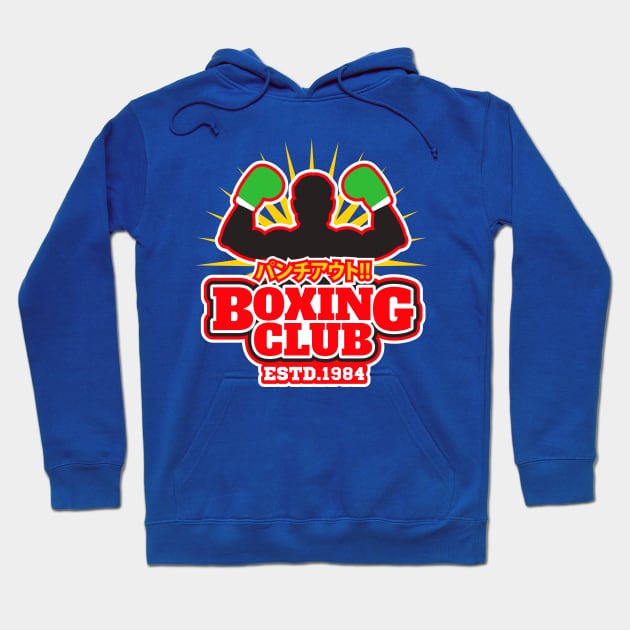 Punch Out Boxing Club Hoodie by machmigo